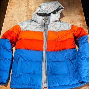 L.L. Bean Water Resistant Hooded Down Puffer Jacket - Boy size XL (18)